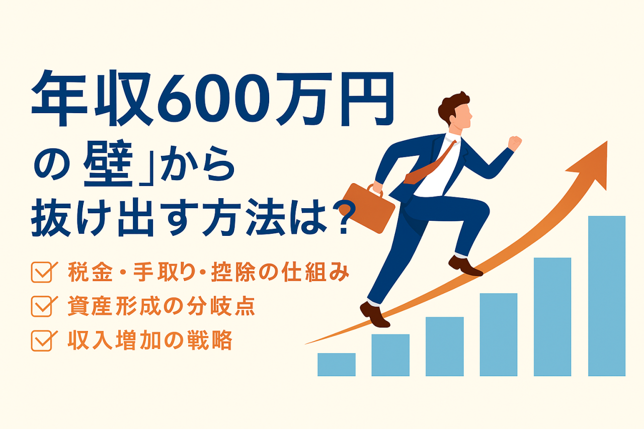 年年収600万円の壁」から抜け出すには？