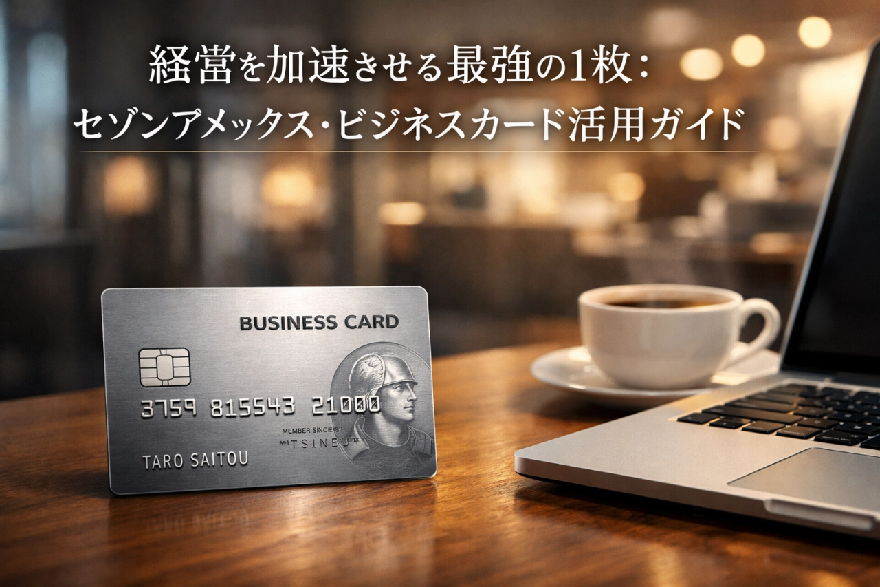 セゾンアメックス・ビジネスカード活用ガイド：FPが教える戦略的カード選び